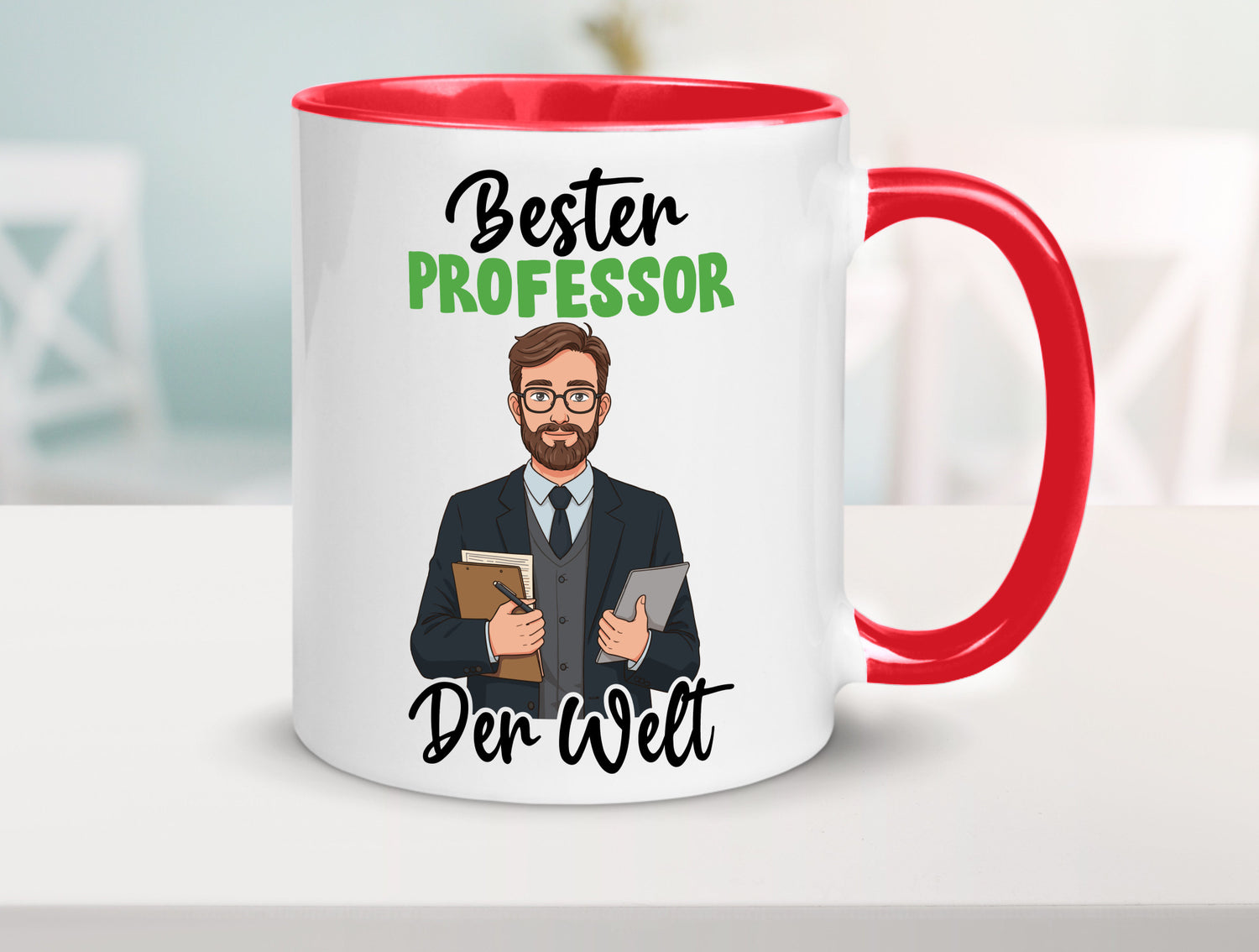 Bester Professor | Uni Universität v2 lustiger Spruch Geschenk Humor