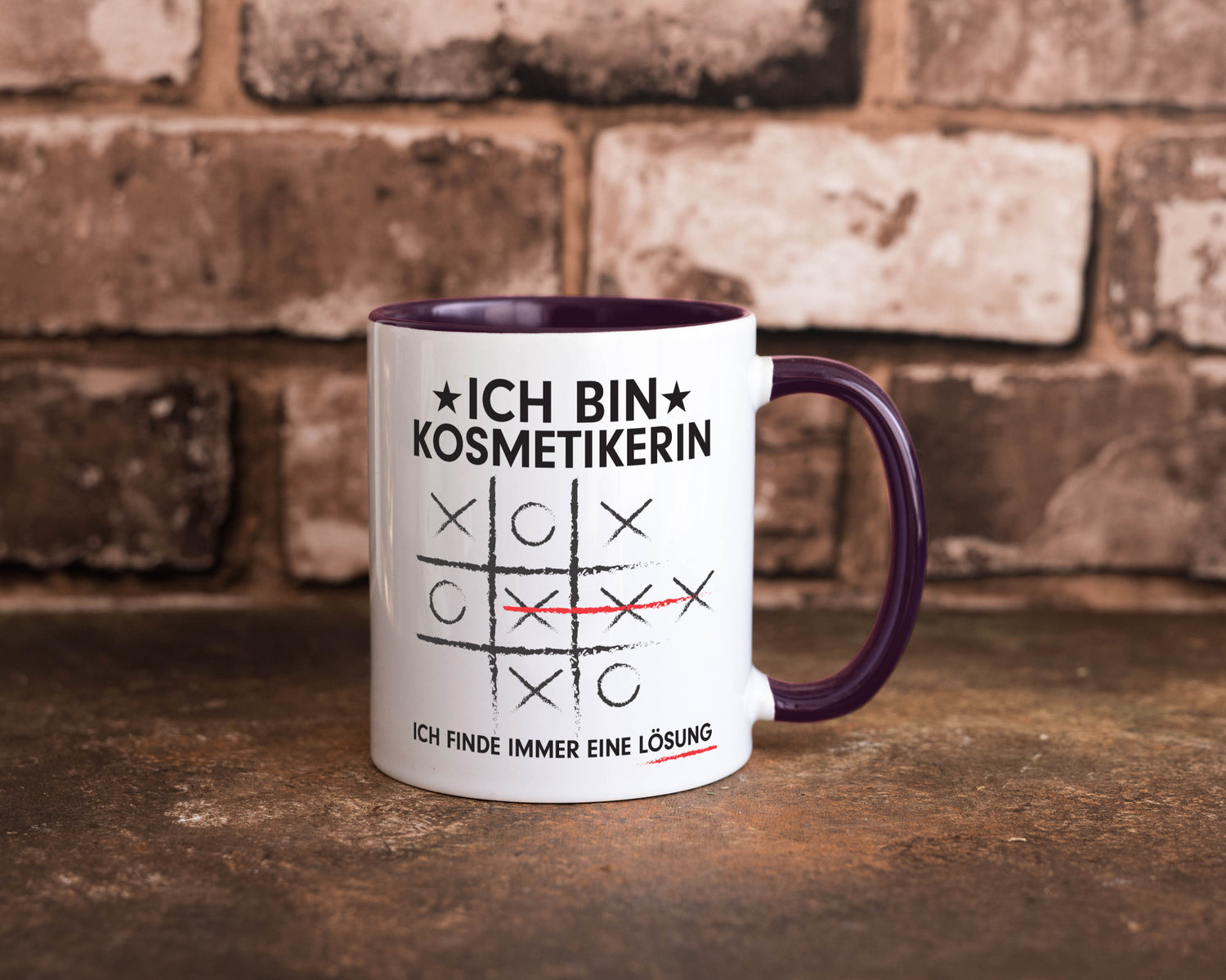 Löse Probleme: Kosmetikerin | Kosmetik Stylistin Geschenk Humor Geschenkidee