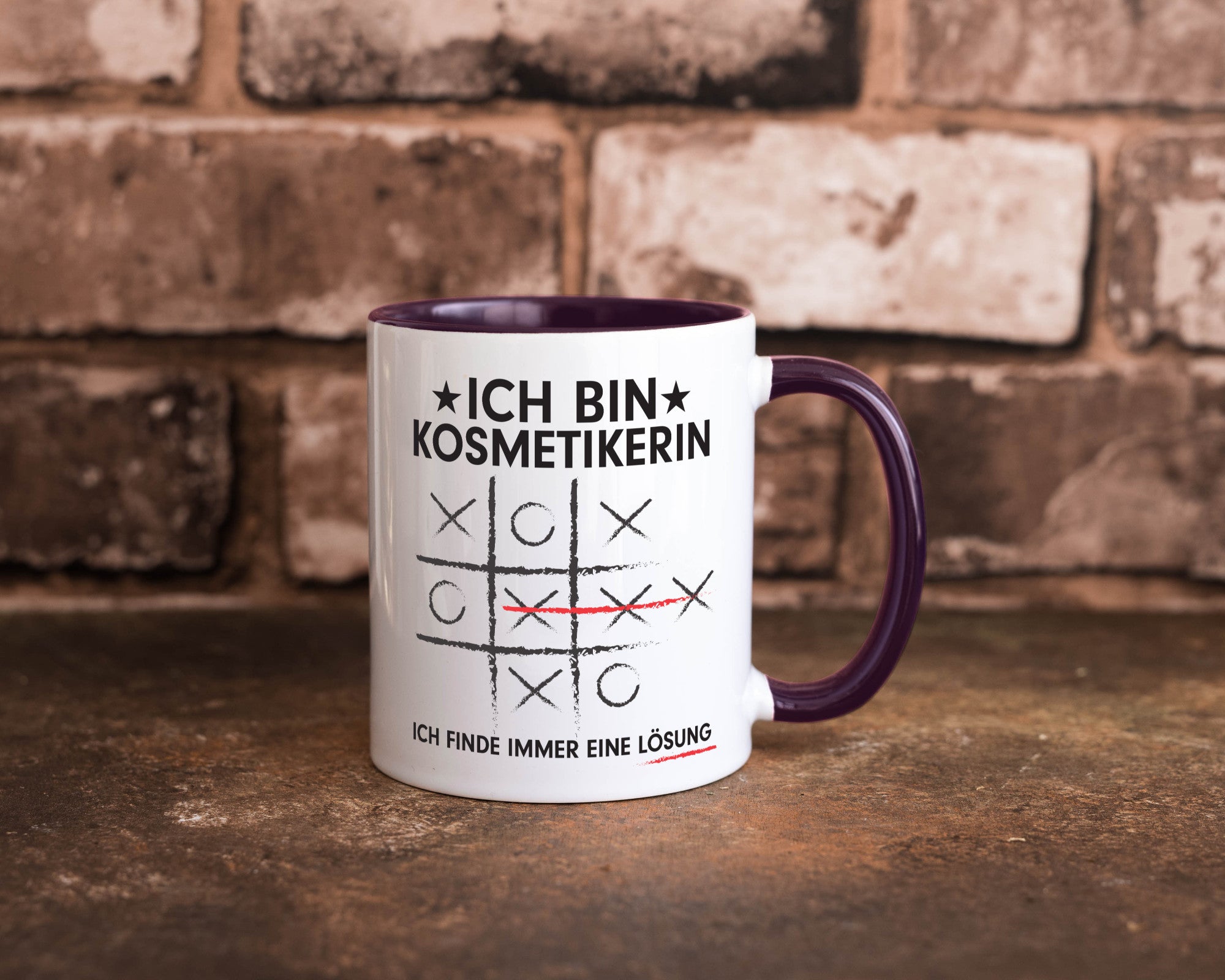 Löse Probleme: Kosmetikerin | Kosmetik Stylistin Geschenk Humor Geschenkidee