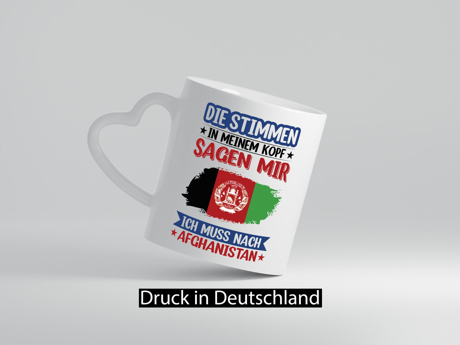 Afghanistan | Urlaub Stimmen in meinem Kopf Traumland lustiger Spruch Geschenk