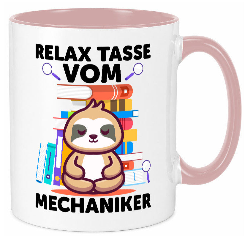Relax Tasse: Mechaniker | KFZ Werkstatt lustig Humor Geschenkidee Geschenk Tasse