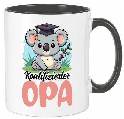 Koalifizierter Opa | Großvater Enkel Familie Humor Geschenkidee Tasse