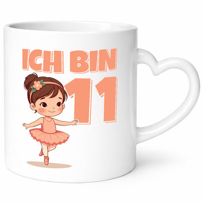 11 Geburtstag | Jahre Ballerina Mädchen Ballet lustiger Spruch Geschenk