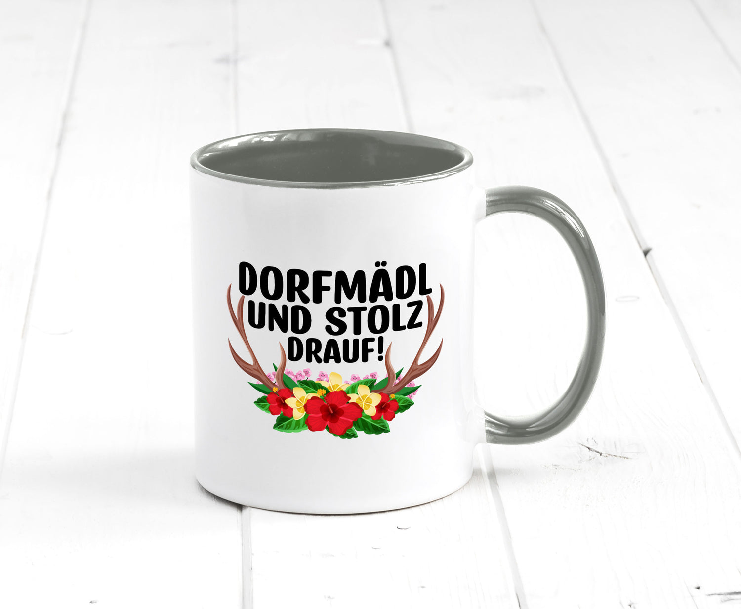 Dorfmädel und stolz drauf | Dorfkind Dorf v2 Geschenkidee Humor Tasse