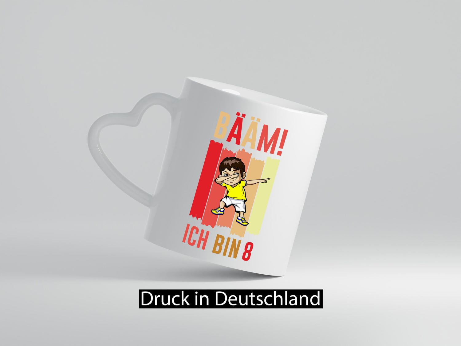 8. Geburtstag | 8 Jahre Bääm ich bin lustig Geschenkidee Geschenk Tasse
