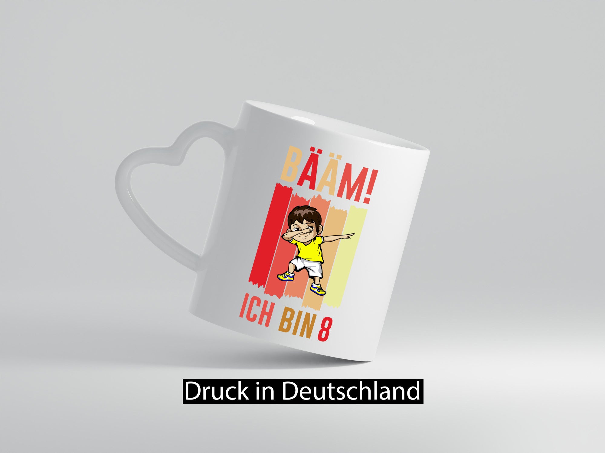 8. Geburtstag | 8 Jahre Bääm ich bin lustig Geschenkidee Geschenk Tasse