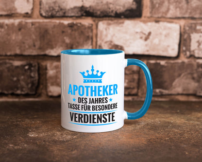 Besonderer Verdienst: Apotheker | Apotheke Pharmazie lustiger Spruch Geschenk