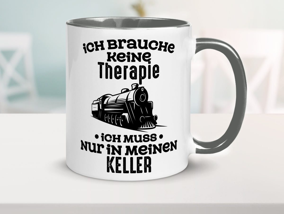 Modeleisenbahn | Hobby eisenbahn Zug lustiger Spruch Geschenk Humor Tasse