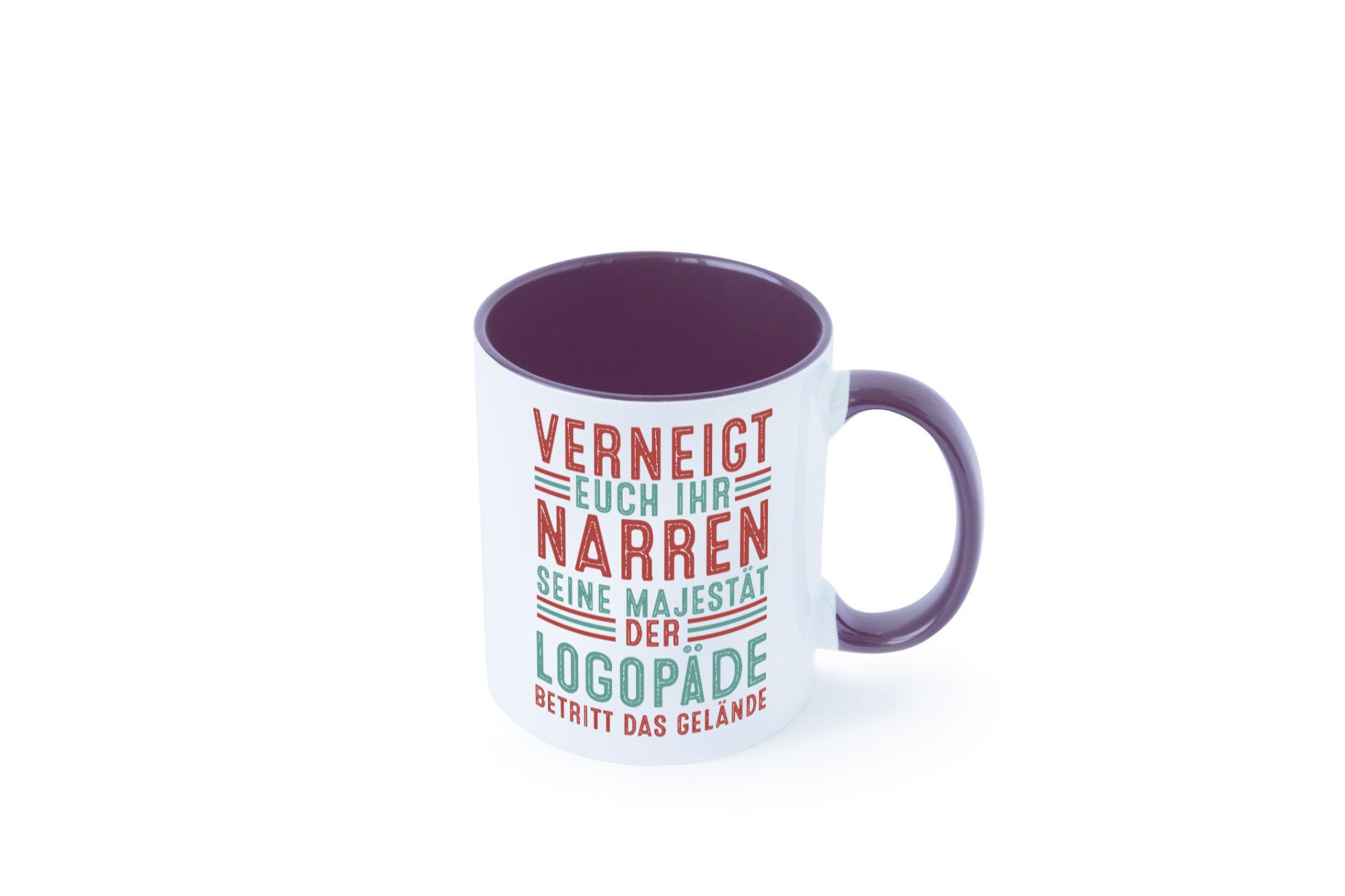 Verneigt euch: Logopäde | Sprachtherapie Geschenkidee Humor Tasse