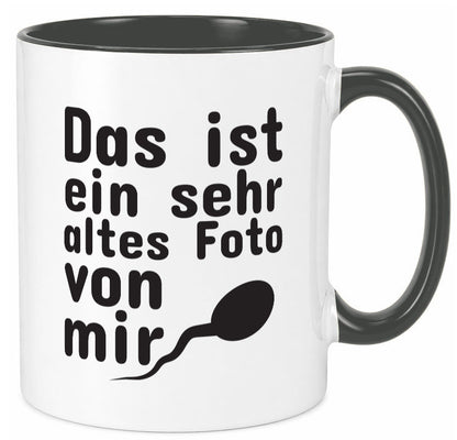 Sehr altes Foto von mir | lustige Tasse Männer Humor Geschenk Geschenkidee