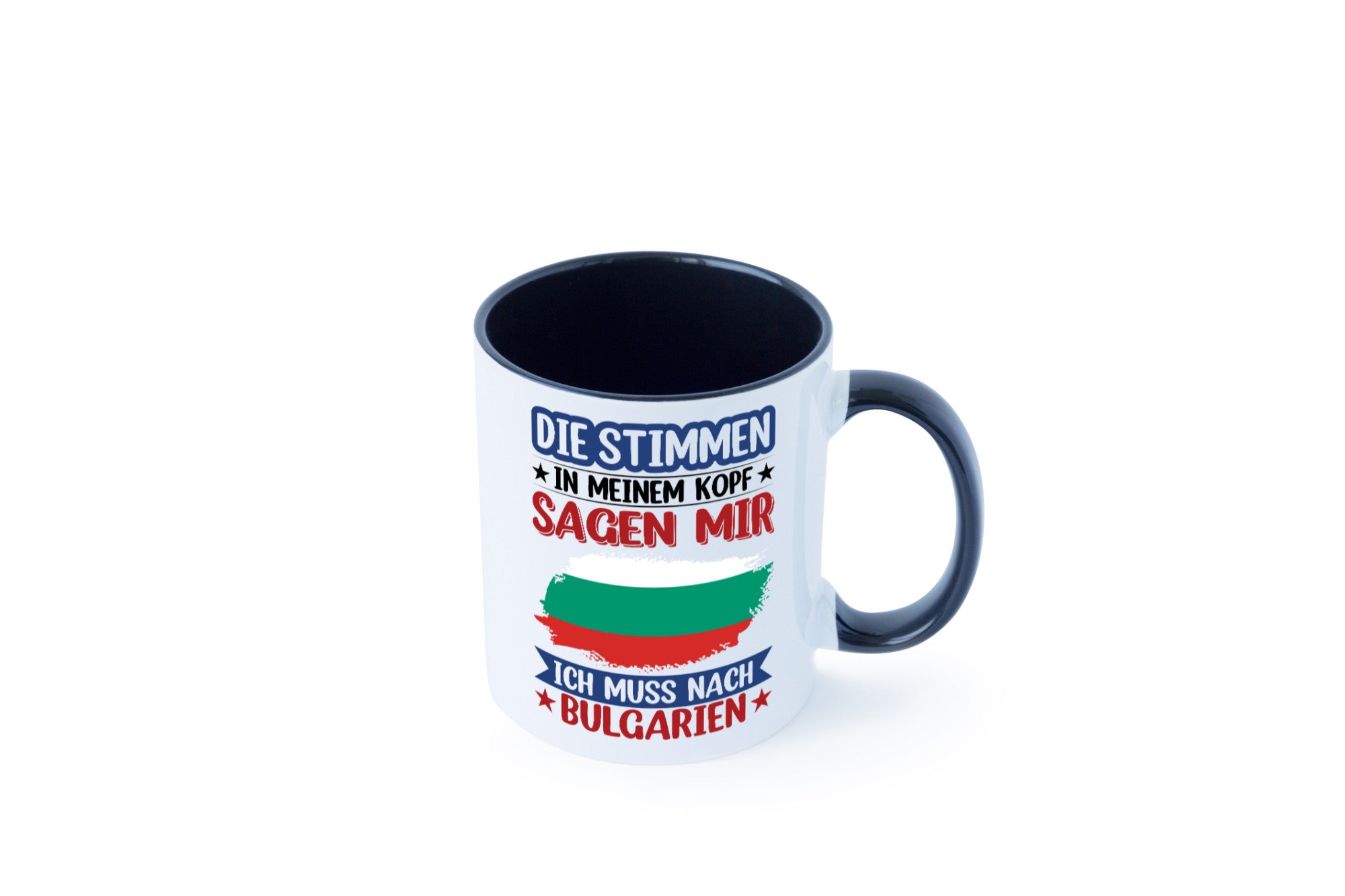 Bulgarien | Urlaub Stimmen in meinem Kopf Traumland Humor Geschenkidee Tasse