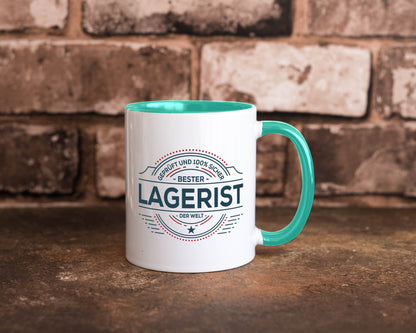 Geprüft und sicher: Lagerist | Lageristen Lager Arbeiter lustiger Spruch