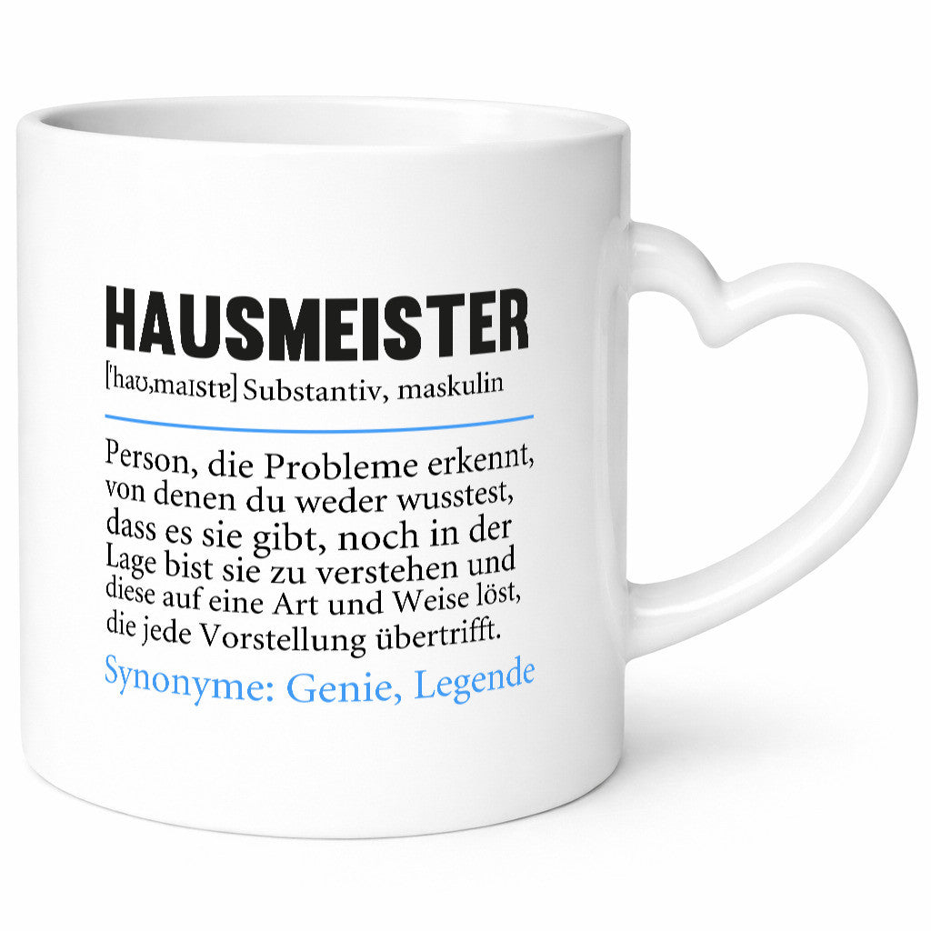 Hausmeister | Hauswart Beruf Spruch Humor Geschenkidee Arbeit Kollegen Büro