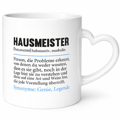 Hausmeister | Hauswart Beruf Spruch Humor Geschenkidee Arbeit Kollegen Büro