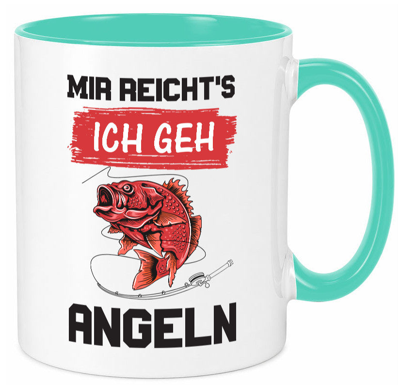 Ich geh angeln | Angler Tasse Fisch Fischer Humor lustig Geschenkidee Geschenk