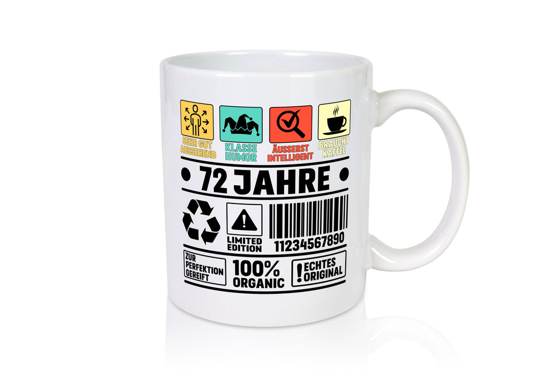 72. Geburtstag | 72 Jahre Humor Limited Edition lustig Geschenkidee Geschenk
