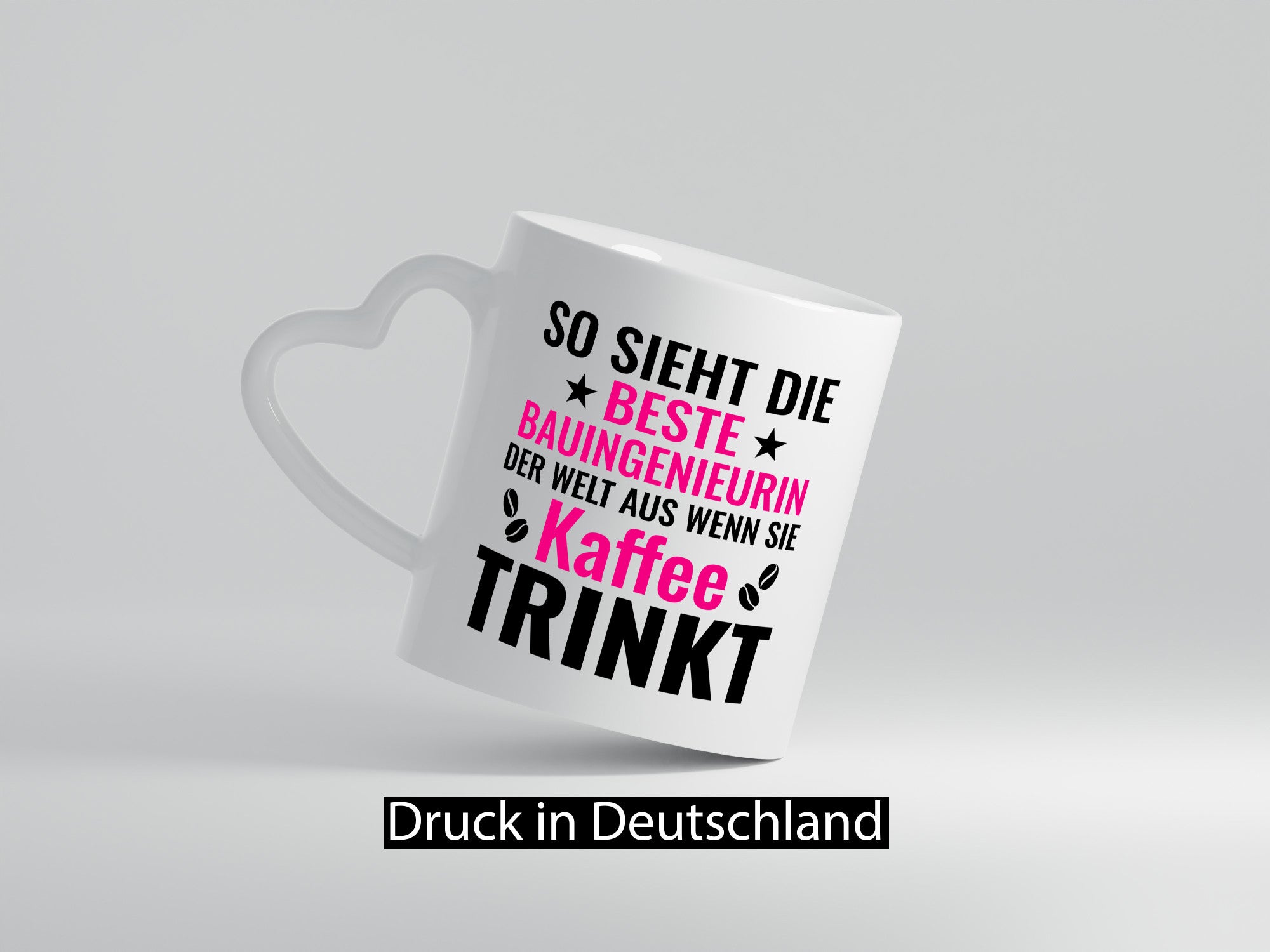 Kaffee trinkt: Bauingenieurin | Ingenieurin Humor Geschenkidee Tasse