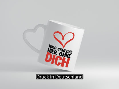 Wird Scheisse Geschenk Humor Geschenkidee lustiger Spruch Tasse