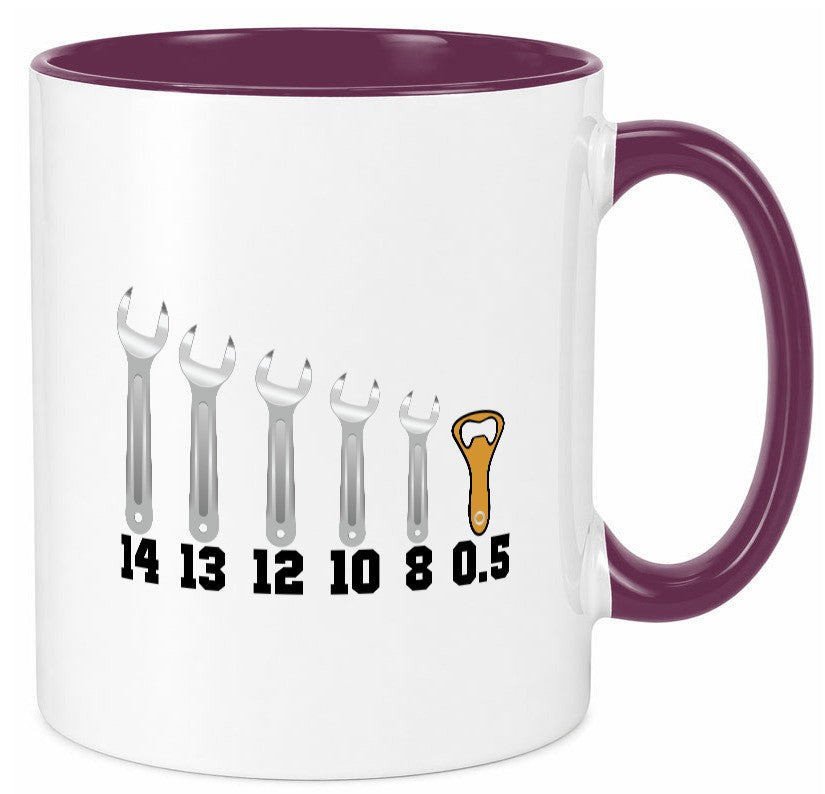 Bierliebhaber | Biertrinker Werkzeug Bieröffner Geschenkidee Humor Tasse