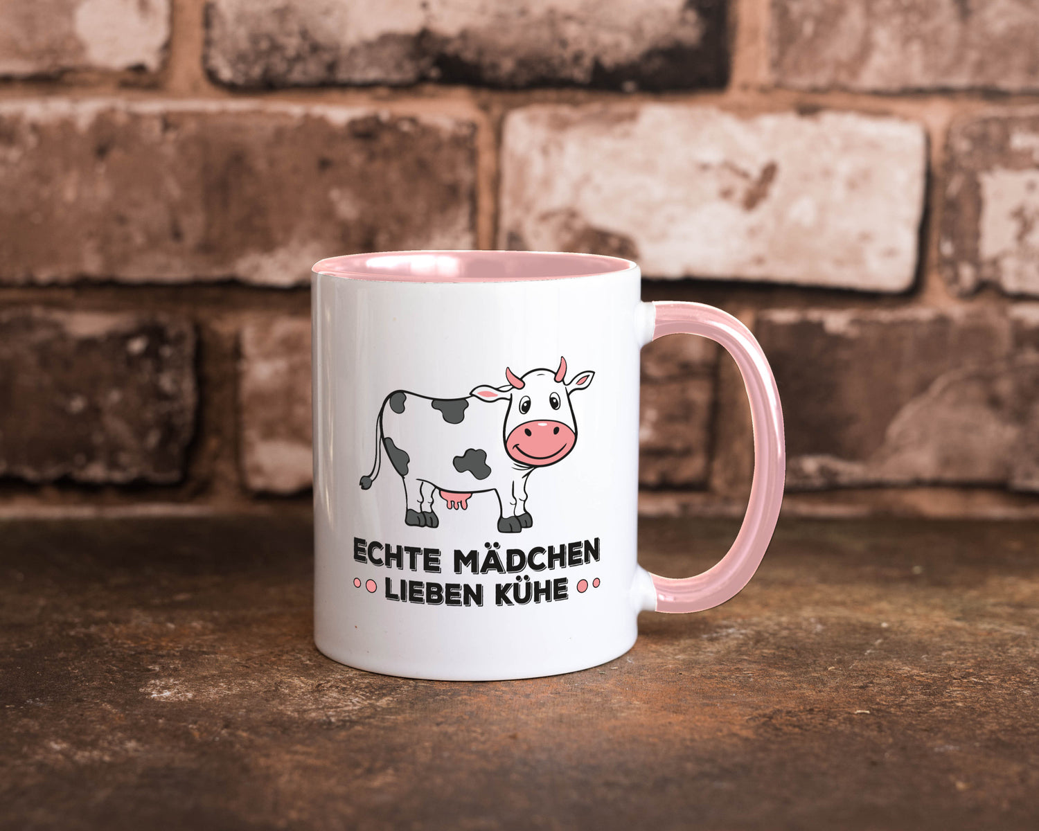 Echte mädchen lieben Kühe | Farm Farmer Bauer lustiger Spruch Geschenk Humor