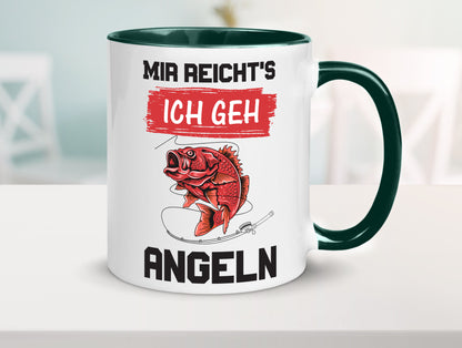 Ich geh angeln | Angler Tasse Fisch Fischer Humor lustig Geschenkidee Geschenk