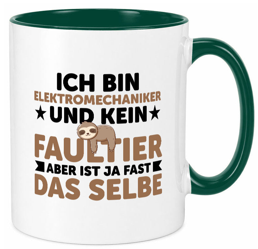 Ich bin kein Faultier: Elektromechaniker | Mechaniker Geschenkidee
