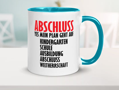 Abschluss Bachelor Geschenkidee Humor Tasse