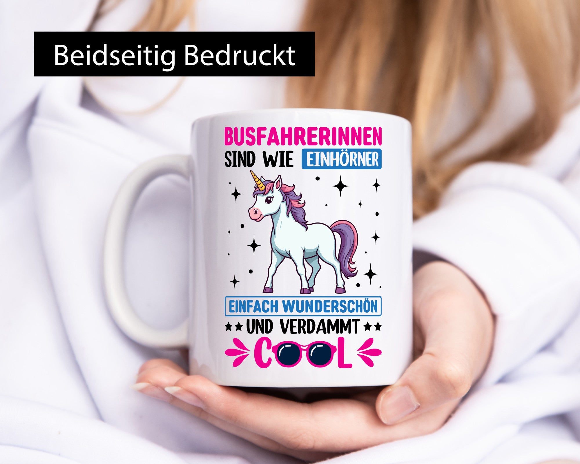 Bussfahrerinen sind wie einhorner | Einhorn Bussfahrerin Geschenkidee Humor