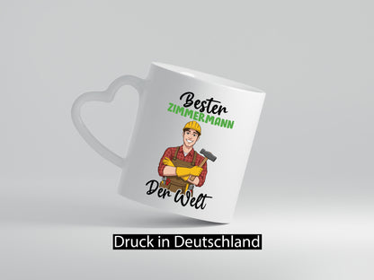 Bester Zimmermann | Handwerker Holzbau v2 Geschenk Humor Geschenkidee lustiger