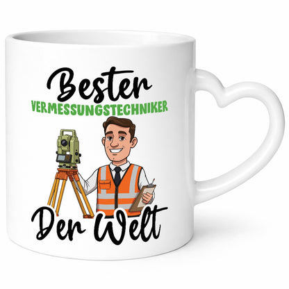 Bester Vermessungstechniker | Techniker v2 Geschenkidee Humor Tasse