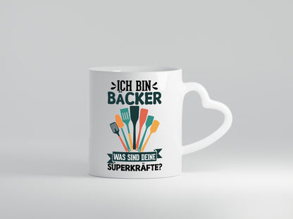 Ich bin Bäcker was sind deine Superkräfte lustig Humor Geschenkidee Geschenk