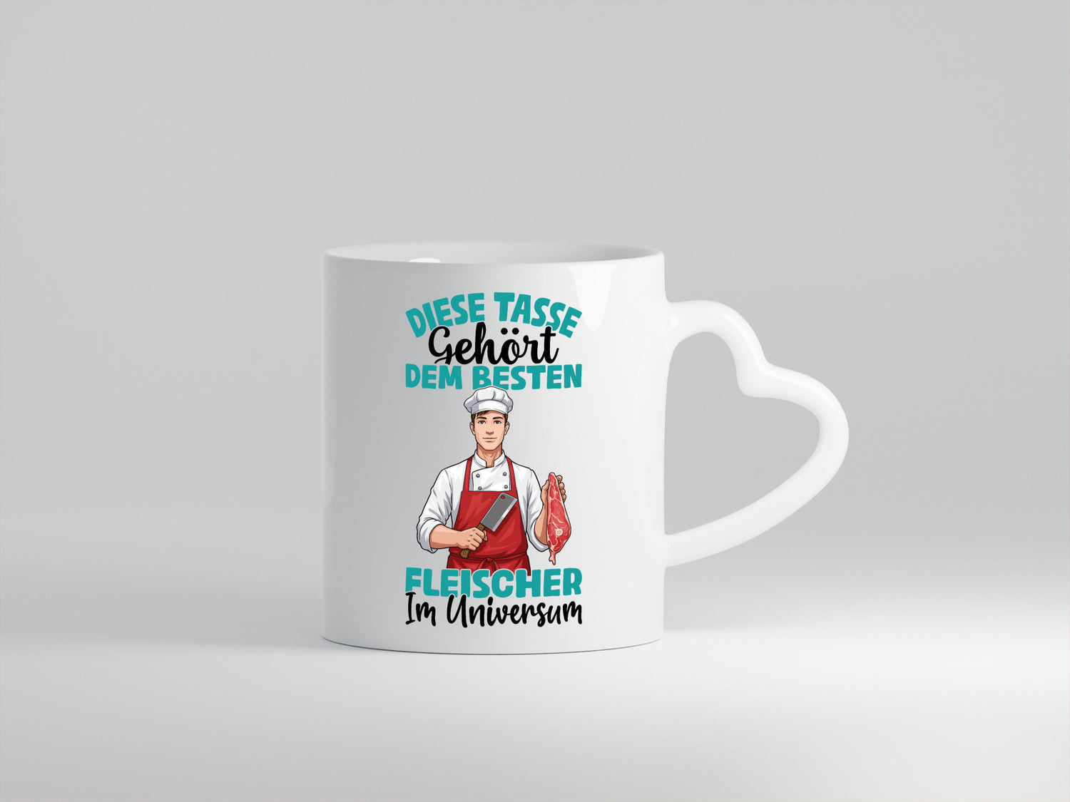 Im Universum: Fleischer | Schlachterei Geschenk Humor Geschenkidee lustiger