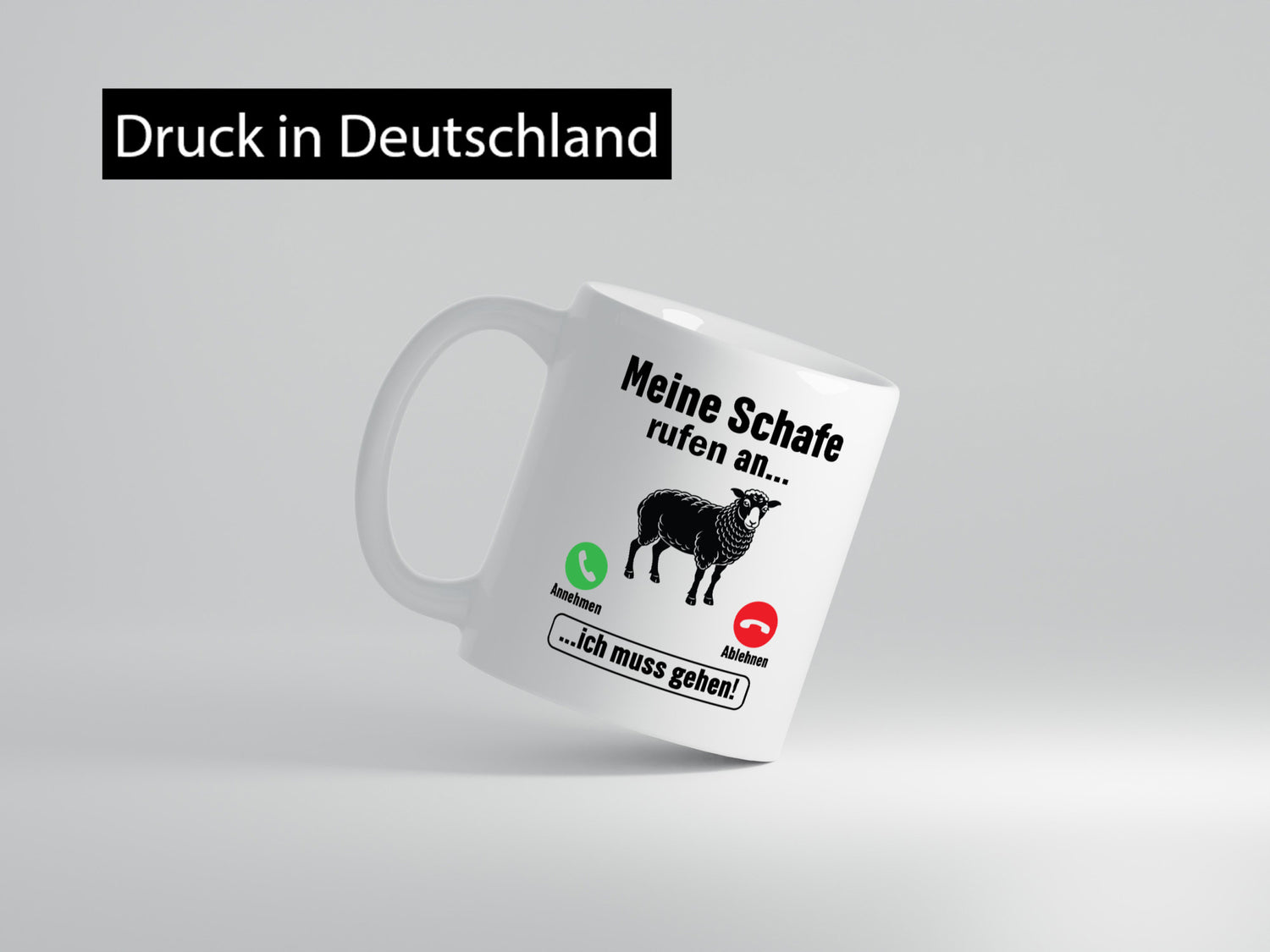 Meine Schafe rufen an | Biobauer Bauer Landwirtschaft Geschenk Humor