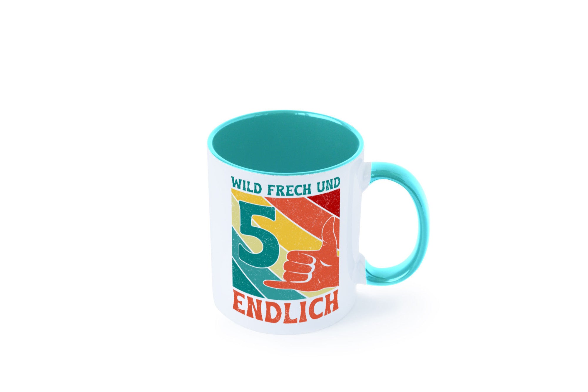 5. Geburtstag | 5 Jahre Wild und Frech Geschenk Geschenkidee lustiger Spruch