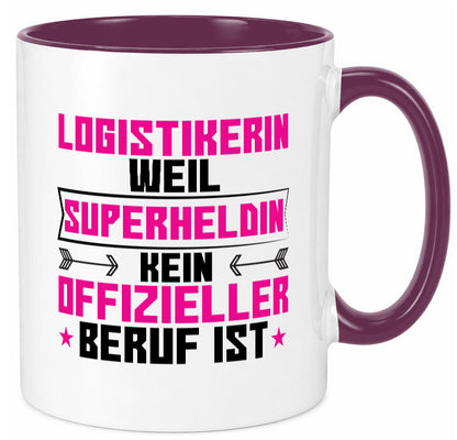 Superheldin Logistikerin | Logistik Geschenk Humor Geschenkidee lustiger Spruch