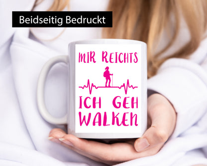 Ich geh walken | Mensch Herzschlag Geschenk Humor Geschenkidee lustiger Spruch