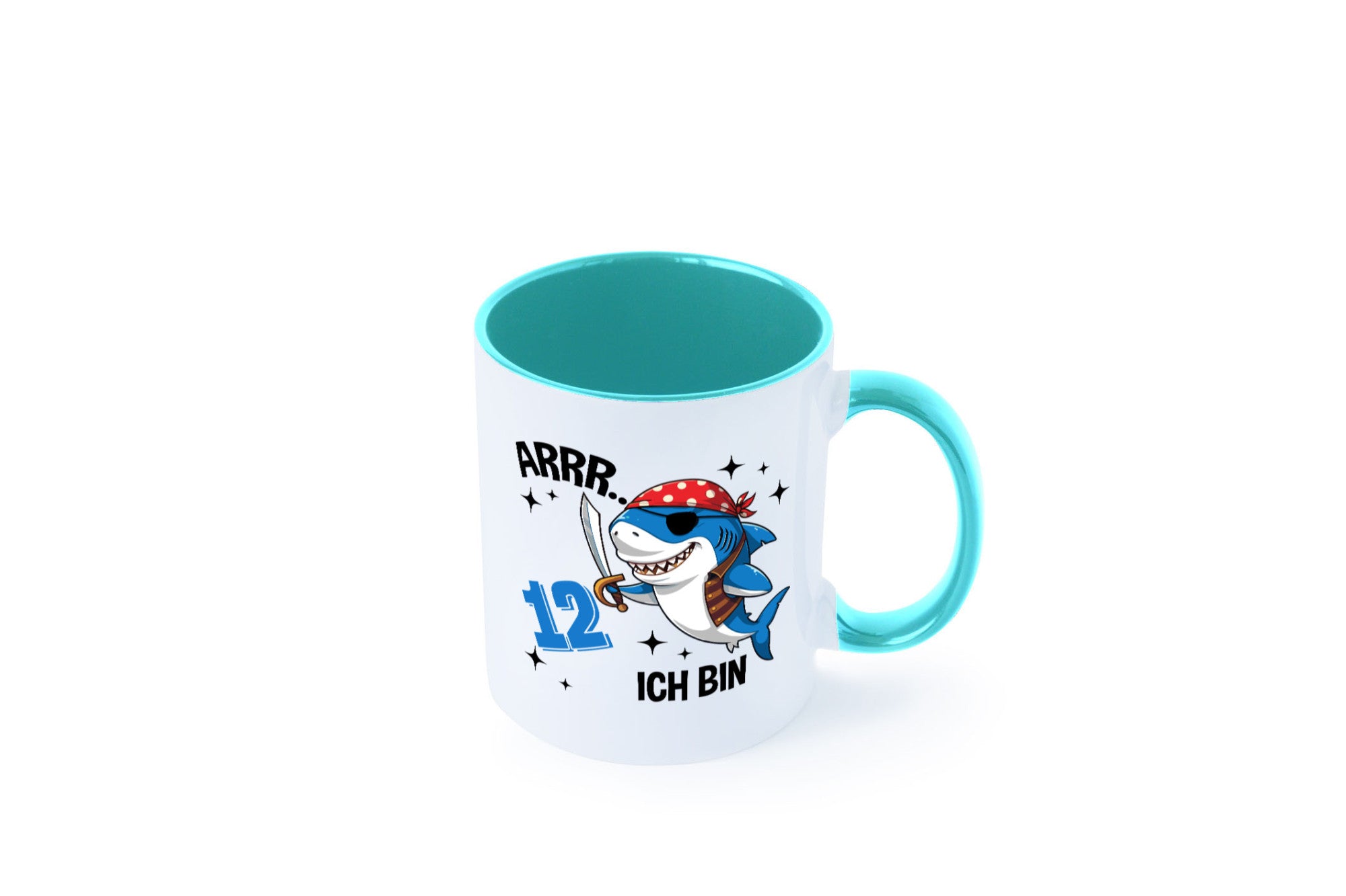 12. Geburtstag | 12 Jahre Arr Pirat Hai Piraten Geschenk Geschenkidee lustiger