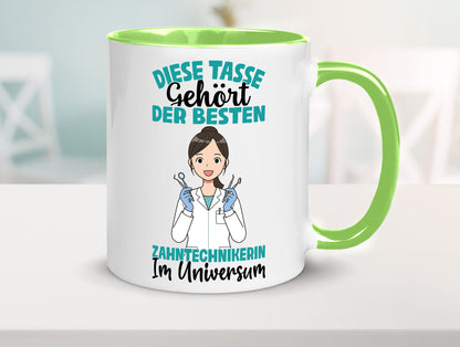 Im Universum: Zahntechnikerin | Zahnmedizin Humor Geschenkidee Tasse