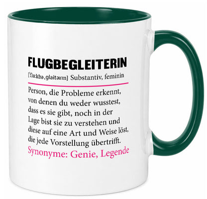 Flugbegleiterin | Spruch Stewardess Flughafen lustiger Geschenk Humor