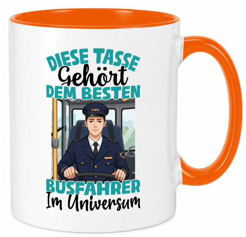 Im Universum: Busfahrer | Berufsfahrer Fahrer lustig Arbeit Kollegen Büro Tasse