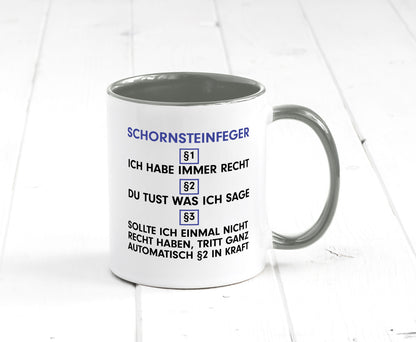 Ich habe immer Recht Schornsteinfeger | Kaminkehrer v2 lustig Humor