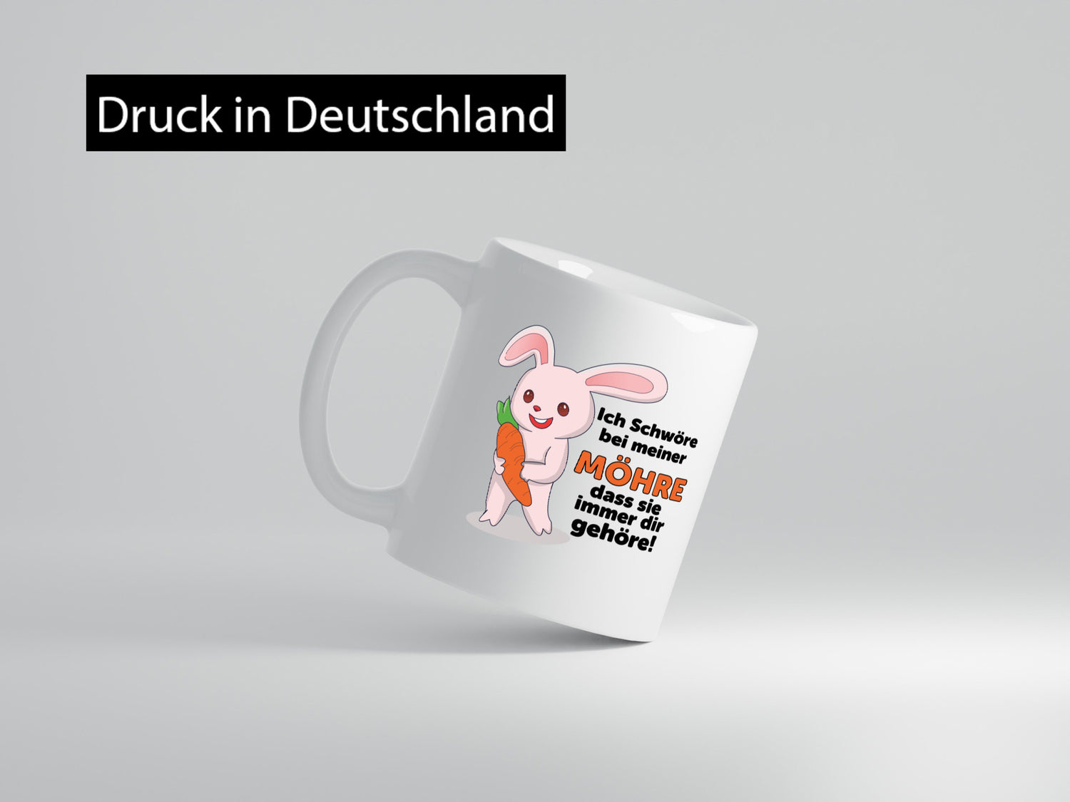 Ich schwöre bei meiner Möhre | Hasse Es gehört dir Geschenk Humor Geschenkidee