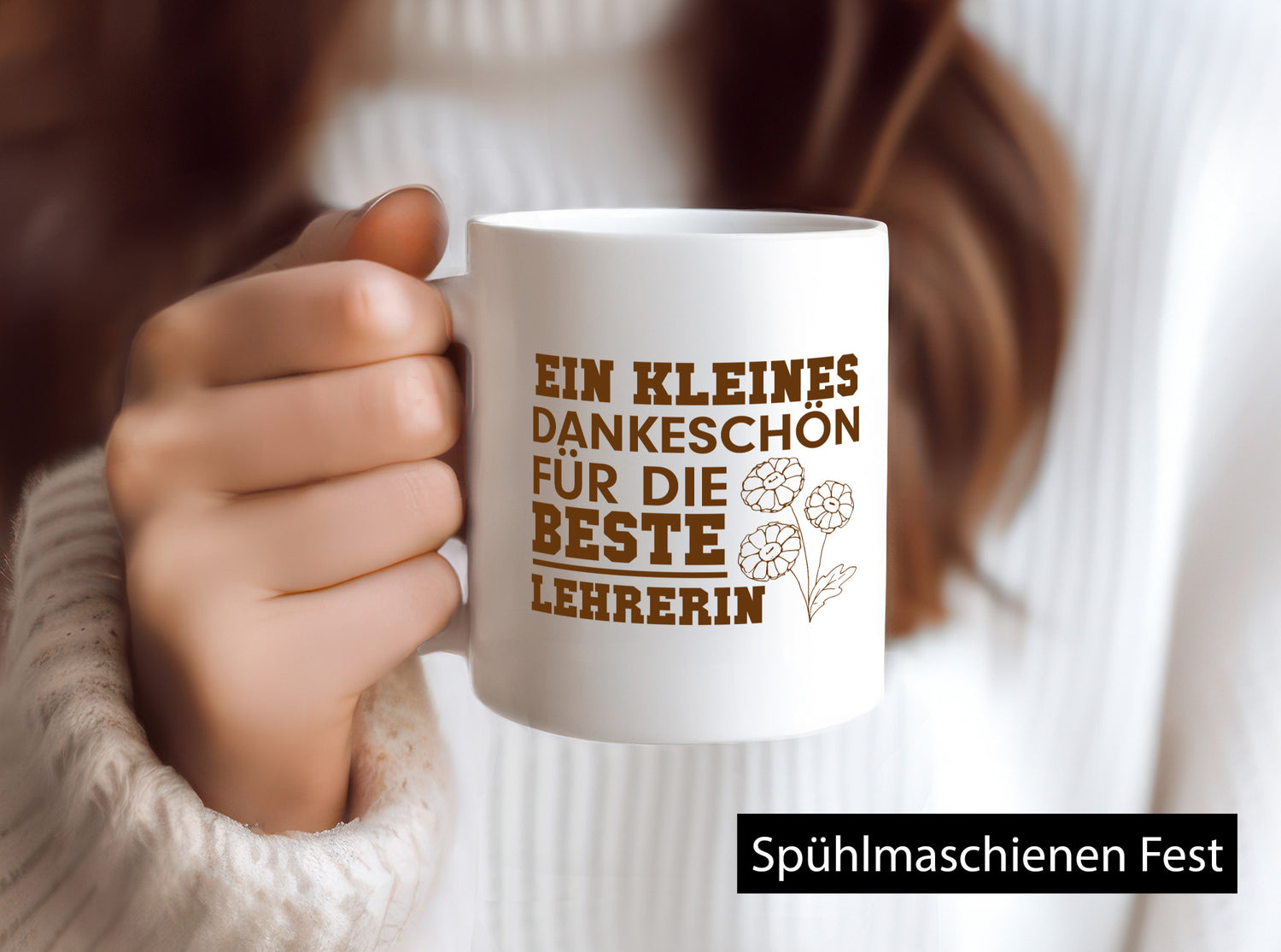 Dankeschön für die beste Lehrerin | Lehrer Tasse Geschenkidee Humor