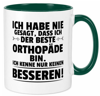 Der Beste Orthopäde | Orthopädie Humor Geschenkidee Tasse