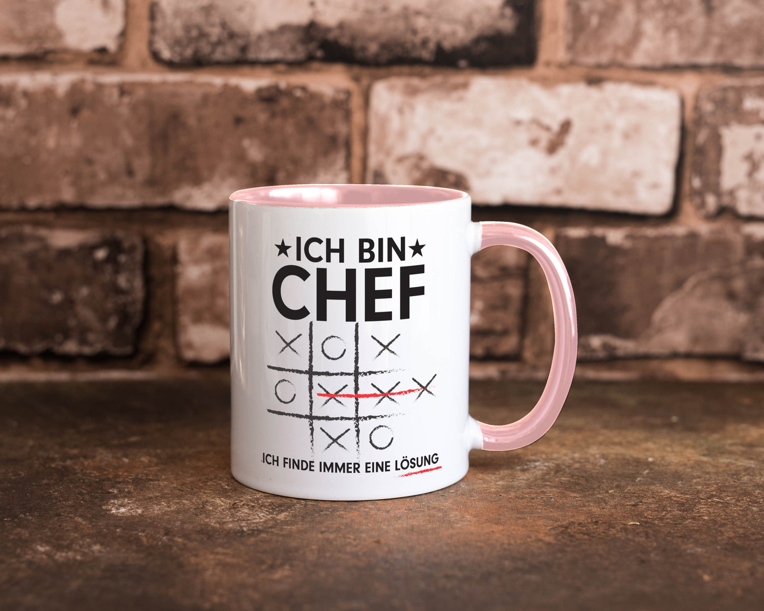 Lösung finden: Chef | Führungskraft Vorgesetzter v2 lustiger Spruch Geschenk