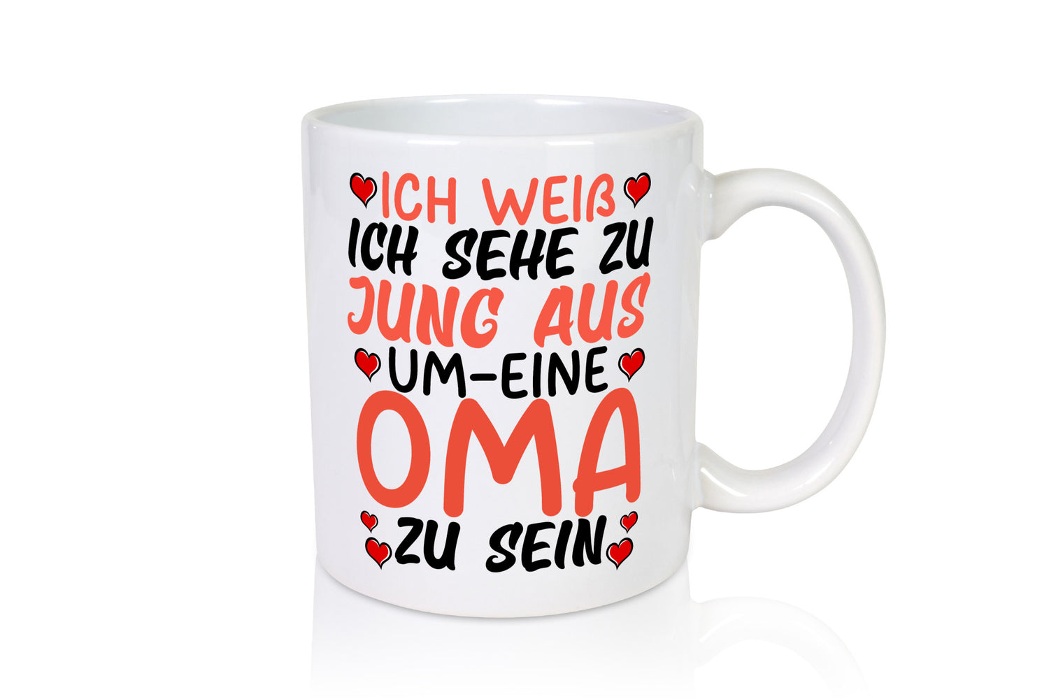 Sehe Jung aus um eine Oma zu sein | Großmutter Geschenk Familie Geschenkidee