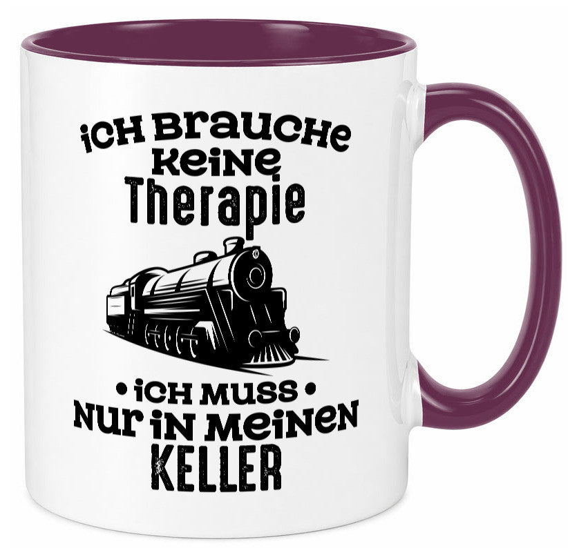Modeleisenbahn | Hobby eisenbahn Zug lustiger Spruch Geschenk Humor Tasse