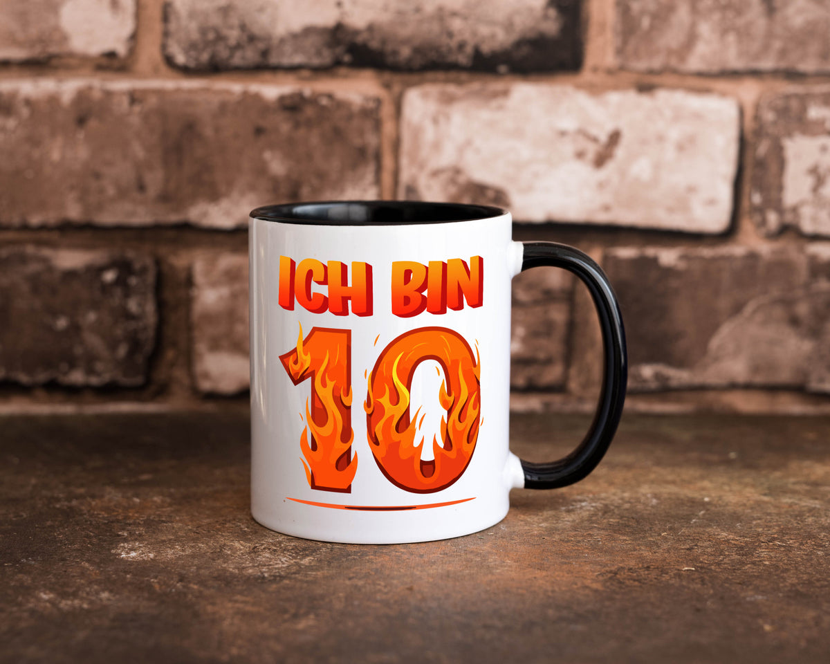 10. Geburtstag | 10 Jahre Drache lustiger Spruch Geschenk Geschenkidee Tasse