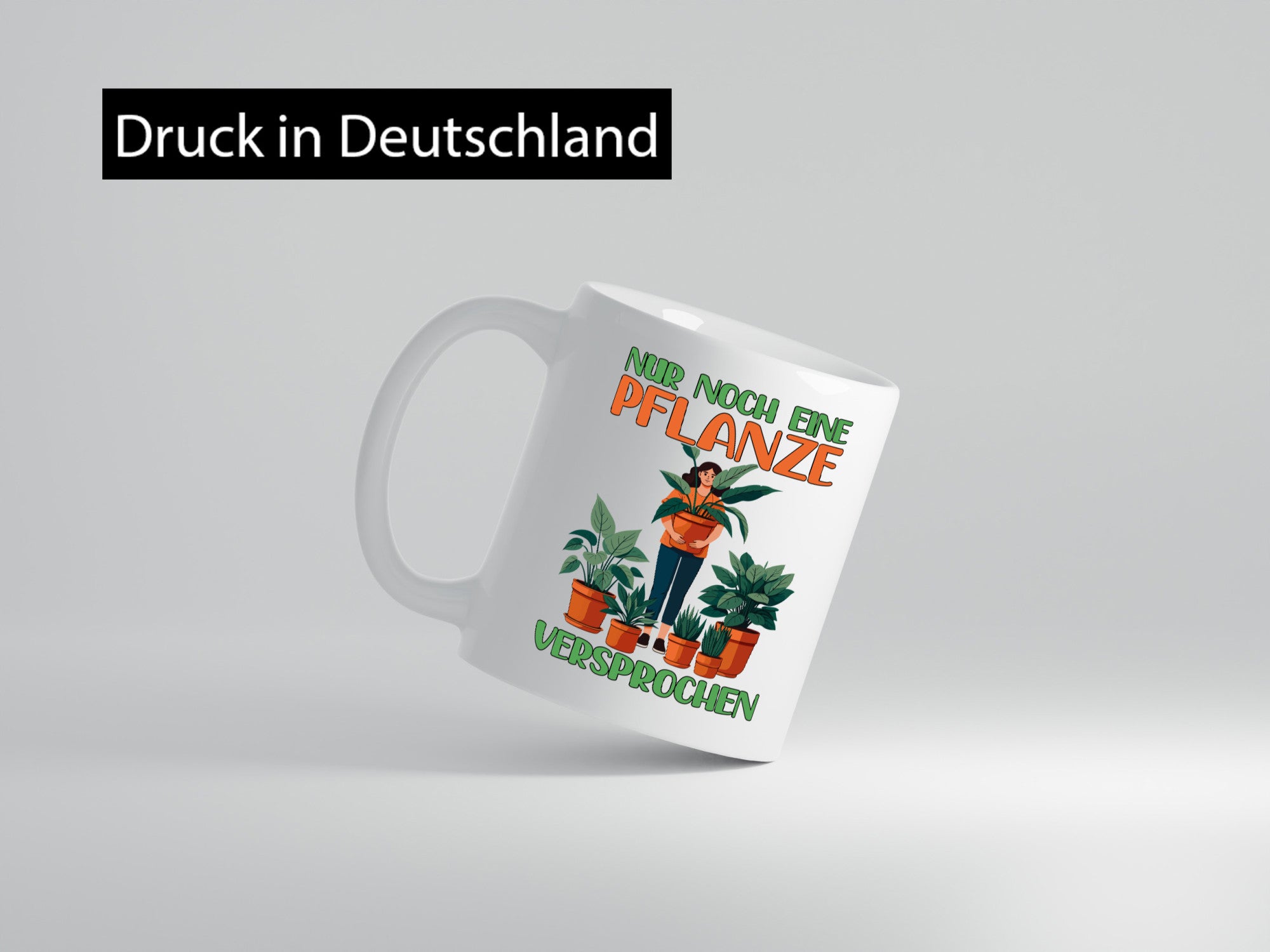 Nur noch eine Pflanze versprochen | Floristin Gärtnerin lustiger Spruch