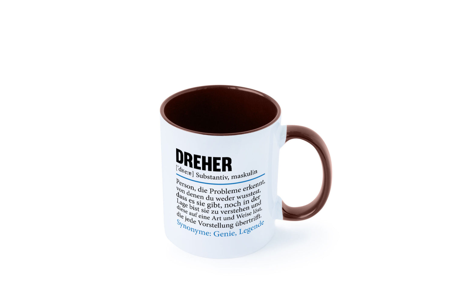 Dreher Humor | Fräser Zerspannungsmechaniker Geschenkidee Tasse